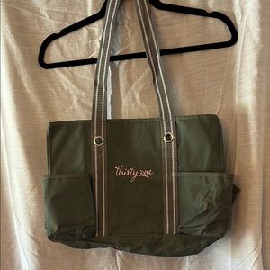 NWOT Thirty-One Gray Tote Bag